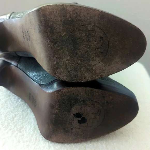 Tory Burch Lawson Heeled Platform Boots - Picture 6 of 10